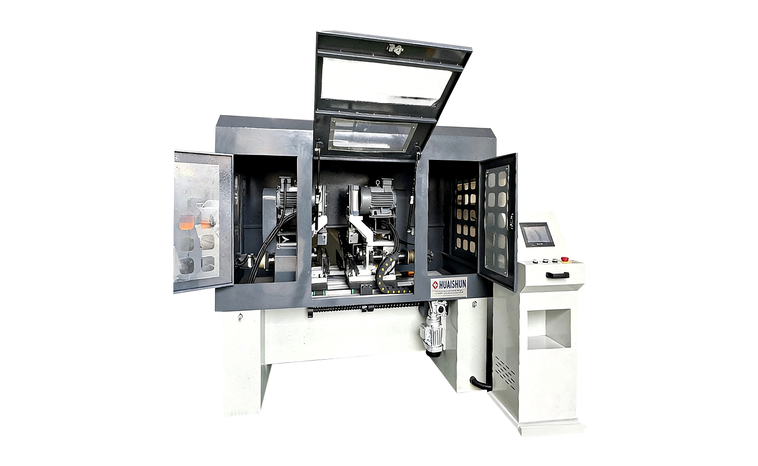 Mesin Chamfering Tabung Servo Stabilitas Tinggi Seri DEF80CNC
