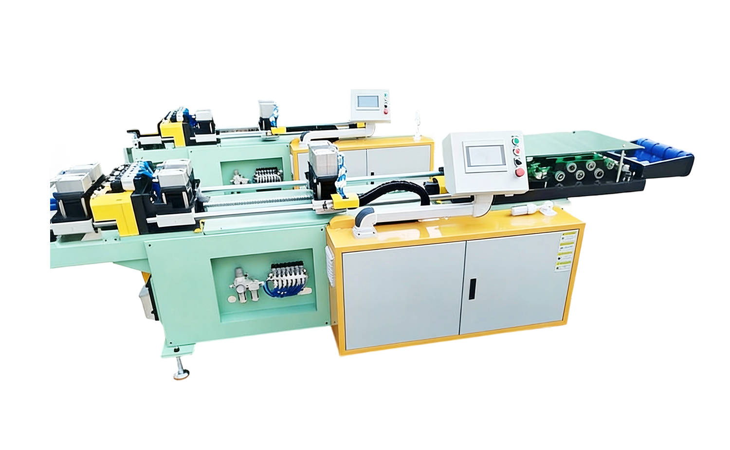 SC-4-1000A Mesin Pemotong Pelurus Tabung Otomatis Bebas Chip