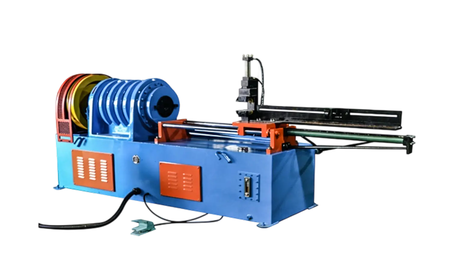AZTM-50/76 Mesin Penyusut & Tapering Ujung Tabung Logam CNC Otomatis