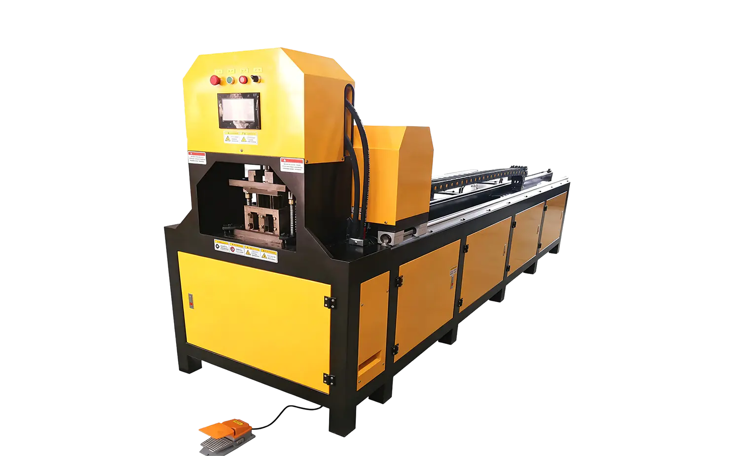 Mesin Punching Hidrolik Silinder Tunggal Otomatis Seri CNC