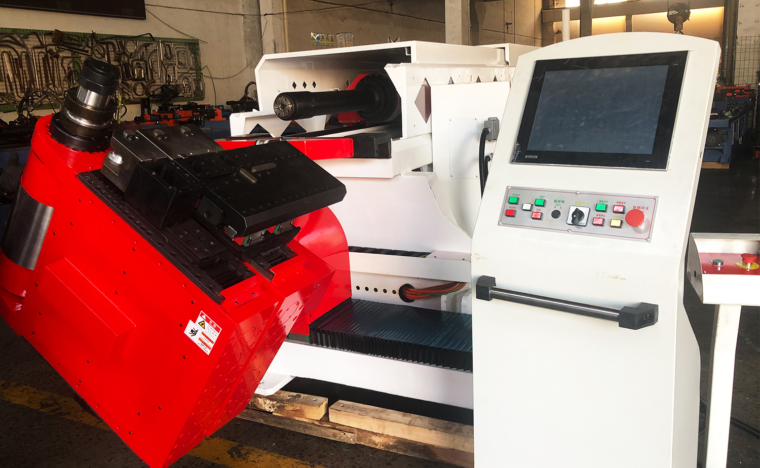 Mesin Bending Pipa Kepala Putar CNC- Dua Arah